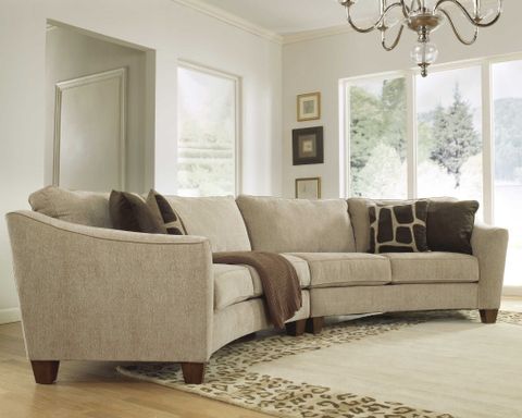 Amazon Curved Sectional Sofa At Gloria Nolan Blog in Araceli Ii Sand Beige Fabric 4 Piece 95" Sofa Loveseat Oversized Arm Chair & Storage Ottoman Set