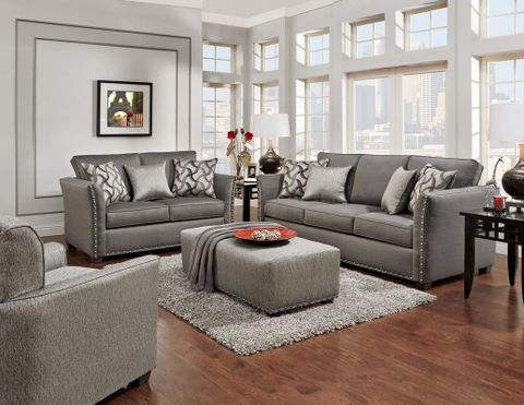 Ava Furniture Houston | Living Room Furniture | Houston inside Lyric Charcoal Grey Velvet Fabric 5 Piece Living Room Set With Modular Sofa And Loveseat