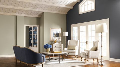 Best Living Room Paint Color Sherwin Williams | Baci Living Room in Modern Living Room Colors Sherwin Williams