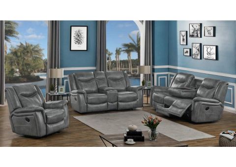 Conrad 3-Piece Living Room Set Grey Furniture Stores In Chicago: One Of ... inside Reid Grey Fabric Living Room Sets Are They Right for Your Home