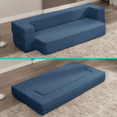 Fold Out Sofa Bed Foam | Cabinets Matttroy within Amora Ivory White Fabric 3 Piece Queen Memory Foam Sleeper Sofa Bed Arm Chair & Ottoman Set