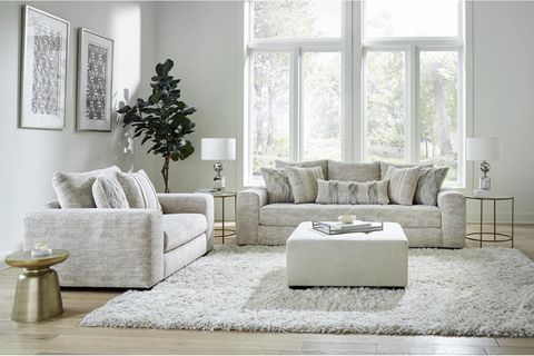 Galactic Parchment 2 Piece Sofa & Oversized Chair Set - Georgia ... for Ottoman Essentials Enhancing Comfort and Functionality in Your Living Space