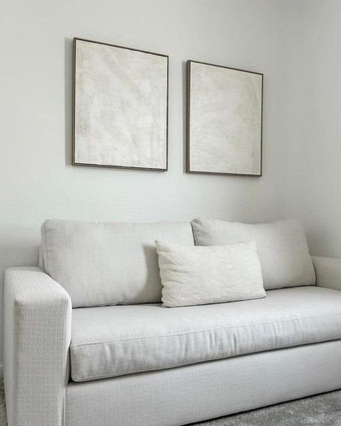 Isabella Sand White Fabric 84" Queen Memory Foam Sleeper Sofa Bed In ... within Transforming Your Living Room The Amora Sleeper Sofa Set's Impact on Home Design