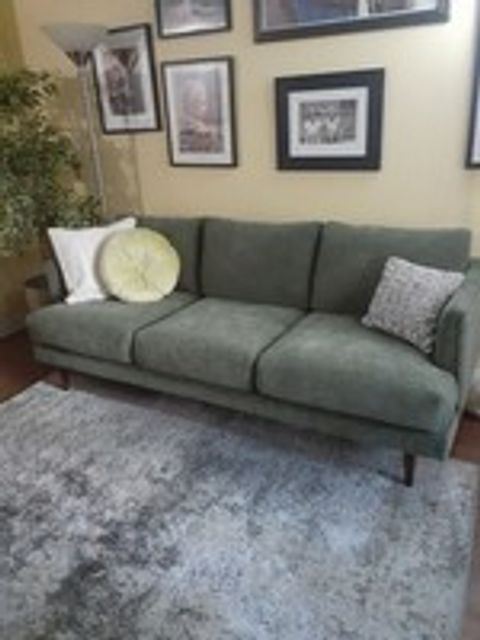 Marques Heritage Green Fabric 84" Sofa | Living Spaces intended for Creating a Harmonious Home Styling Your Space with Marques Heritage Green Fabric