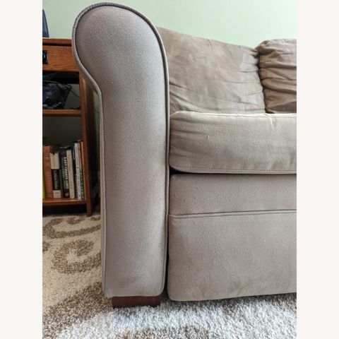 Microfiber Queen Sleeper Sofa - Aptdeco for Unveiling the Secrets of Santo Foam Beige Performance Fabric