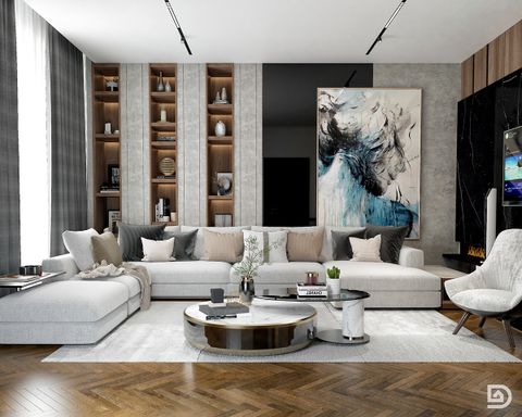 Modern Living Room Design On Behance with Creating a Modern Living Room that Grows With You A Design Philosophy