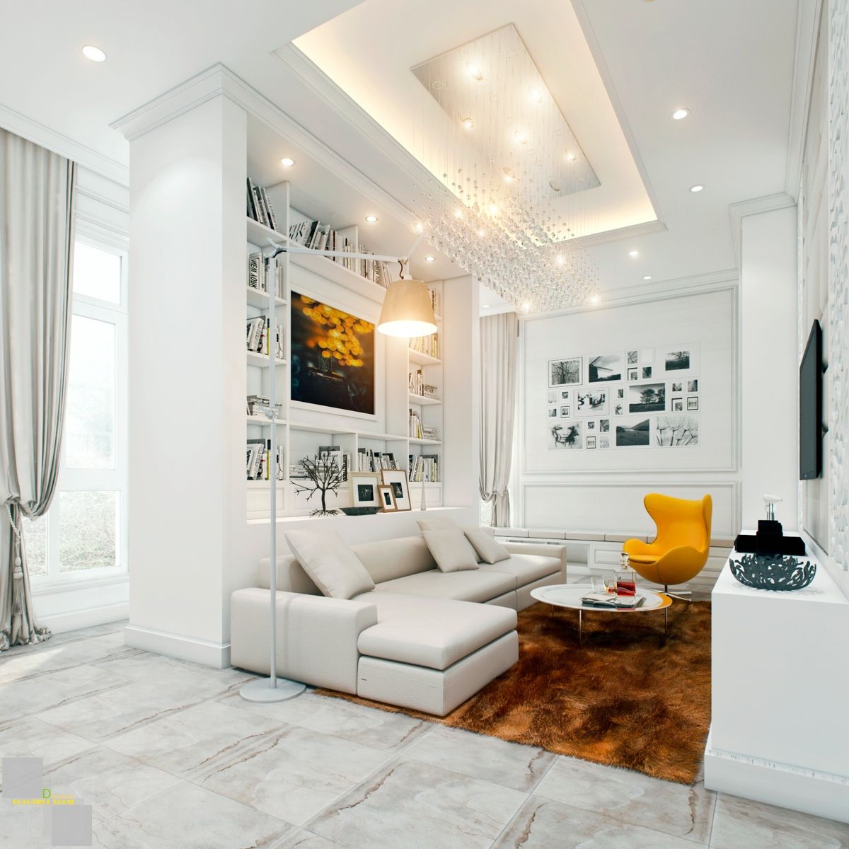 Modern Living Room Designs For The Contemporary Home - Top Dreamer in Modern Living Room Design Images