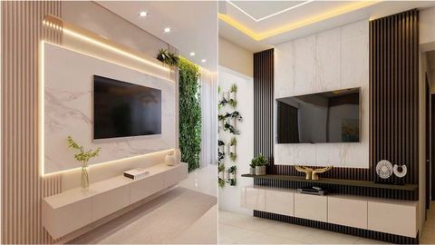 Modern Living Room Tv Cabinet Design Ideas 2023 Home Interior Wall ... with Modern Living Room Design With Tv