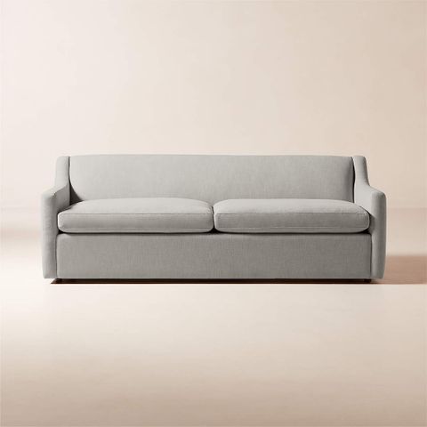 Sentosa Grey Performance Fabric Sleeper Sofa | Cb2 with regard to The Ultimate Guide to Caring for Your Austen Foam Grey Performance Fabric Furniture
