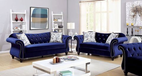 Velvet Sofa & Love | Blue Living Room Decor, Blue Furniture Living Room ... in Caring for Your Lyric Set: Tips for Long-Lasting Beauty and Functionality