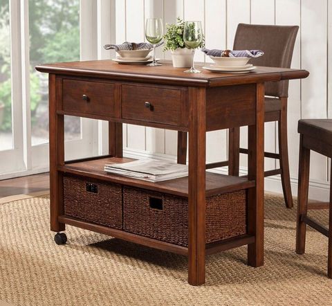 30 Inspirations Cappuccino Finish Wood Classic Casual Dining Tables with Alpine Furniture Caldwell Wood Kitchen Cart In Antique Cappuccino Brown