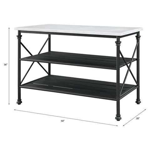 Acme Furniture Brahm Kitchen Island, White Cultured Stone & Gray Finish throughout A Deep Dive into Cultured Stone The Durability and Aesthetics Explained