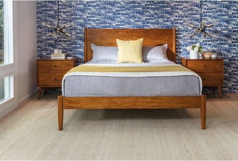 Alton Cherry Eastern King Platform Bed - 360 | Cherry Bedroom Furniture ... pertaining to Sustainable Style: Examining the Materials and Craftsmanship of the Alton Cherry II Set