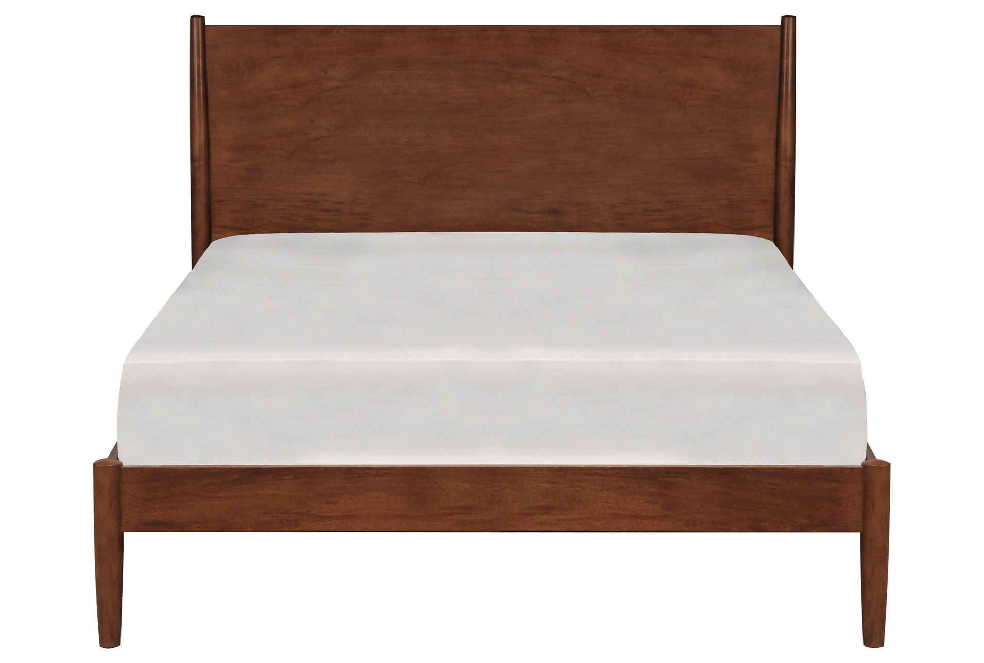 Alton Cherry Queen Platform Bed | Full Platform Bed, Queen Platform Bed ... inside Alton Cherry Ii Queen Wood Platform Bed &amp; Headboard 3 Piece Bedroom Set With 2 Nightstands