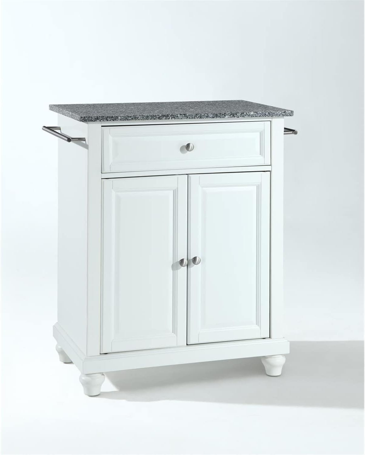 Amazon.com: Maykoosh Medieval Majesty Granite Top Portable Kitchen ... in Catania Modern Gray Granite Top Portable Kitchen Island In Mahogany
