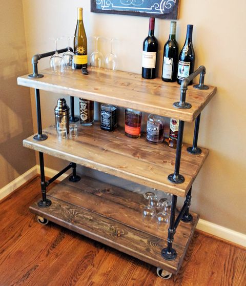 Antique Oak Bar Cart | General Finishes Design Center for Unveiling the Charm of the Barnes Bar Cart A Deep Dive