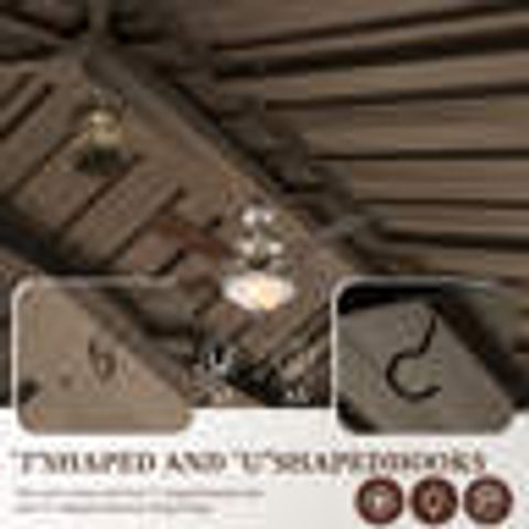 Arlmont & Co. Hironobu 20Ft. W X 12Ft. D Outdoor Cedar Framed Gazebo ... throughout The Enduring Appeal of Wooden Gazebos: Exploring Styles and Construction