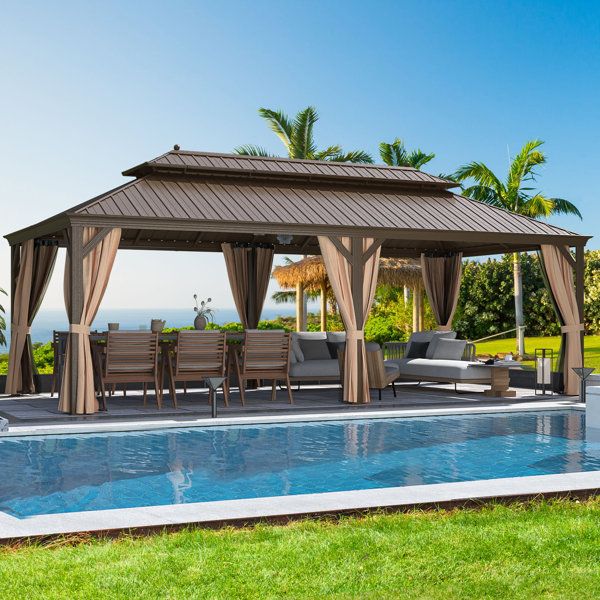 Building Your Dream Backyard A Step by Step Look at Veshali Gazebo Installation