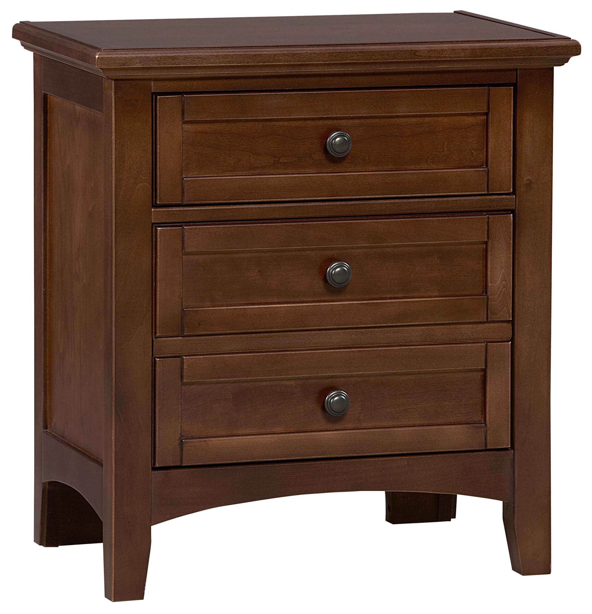 Assembled Nightstand At Jay Hill Blog for Jaxon Grey King Wood Panel 3 Piece Bedroom Set With 2 Open Nightstands