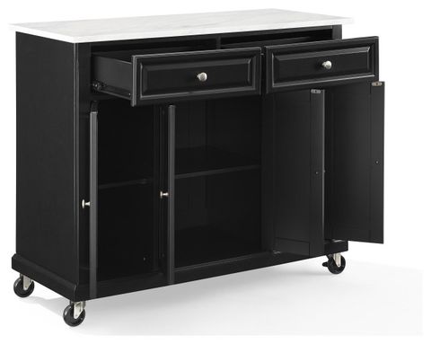 Avery Kitchen Island/Cart - Transitional - Kitchen Islands And Kitchen ... inside Avery Kitchen Cart