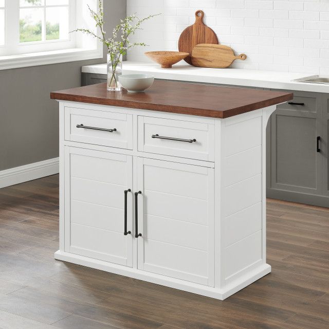 From Rustic Charm to Modern Elegance Bartlett Wood Top Island Styles for Every Home