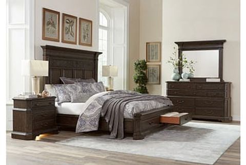 Bedroom Sets: Shop King And Queen Sets For Your Home with Hillsboro Full Storage 4 Piece Bedroom Set