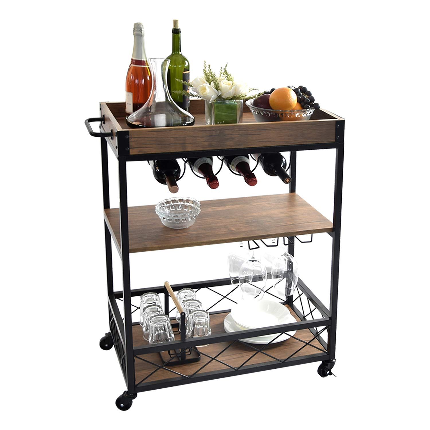 Comparing Serving Cart Options Considering the Benzara BM194349 Model