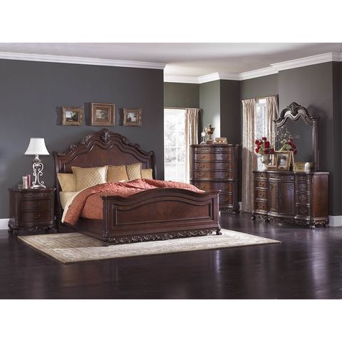 Ceja Solid Wood 3 Piece Bedroom Set | Bedroom Furniture Sets, Bedroom ... within Cassie White Queen Wood 3 Piece Bedroom Set