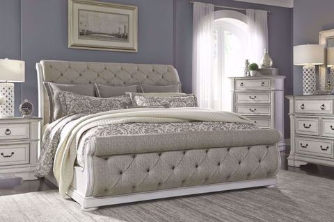 Charlotte 3-Piece Queen Bedroom Set At Gardner-White pertaining to Cassie White Queen Wood 3 Piece Bedroom Set