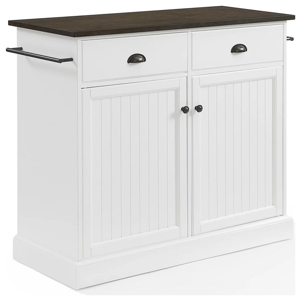 White and Dark Brown Kitchens: A Timeless Color Palette Explained