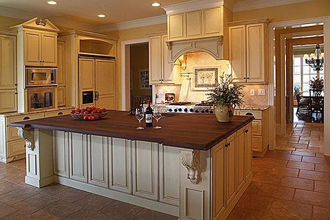 Color Story Black Butcher Block Kitchen Island - Juameno.com inside Color Story Black Butcher Block Kitchen Island