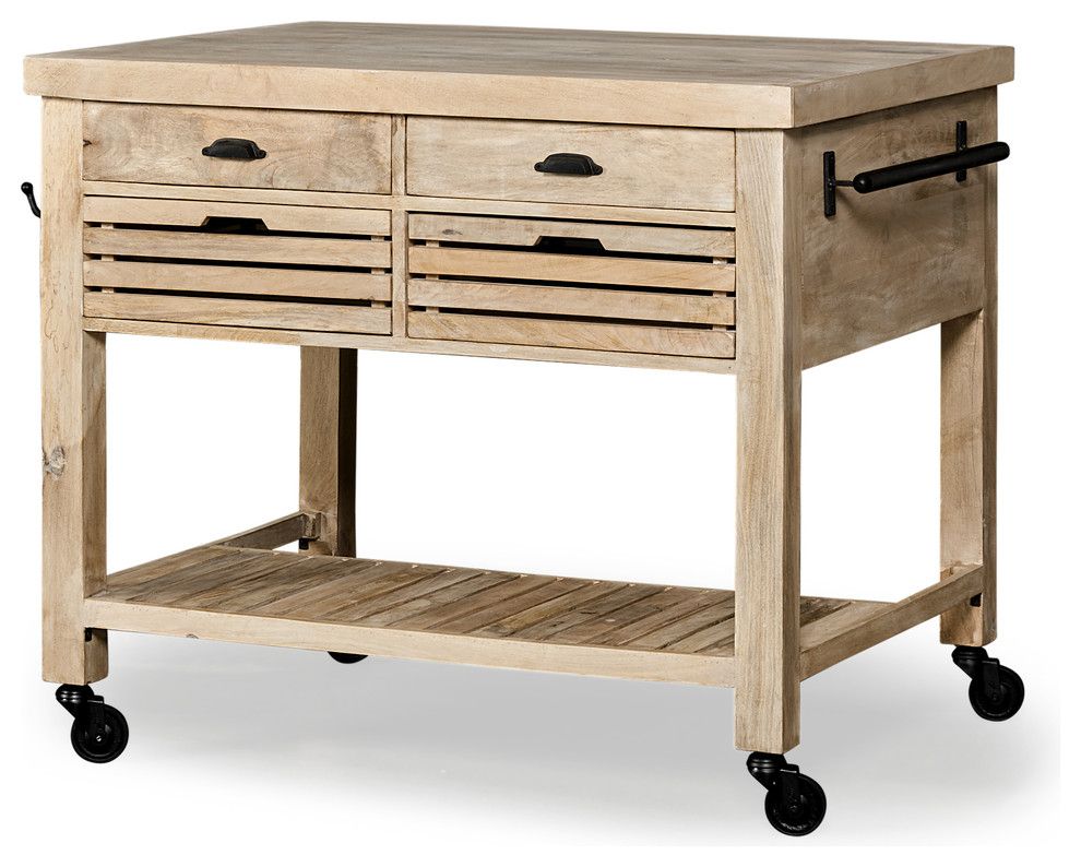 Essential Tips for Maintaining Your Columbia II Light Brown Base Kitchen Island