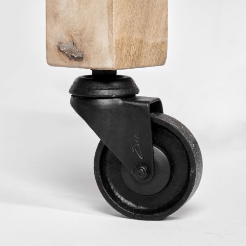 Columbia Ii Light Brown Base With Black Iron Knobs Rolling Kitchen ... with regard to Columbia Ii Light Brown Base, Black Iron Knobs Rolling Kitchen Island