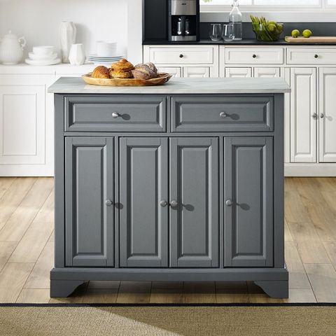 Crosley Furniture Avery Kitchen Island | Kitchen Carts & Islands ... with regard to Maximizing Space How an Avery Kitchen Island Can Transform Your Kitchen