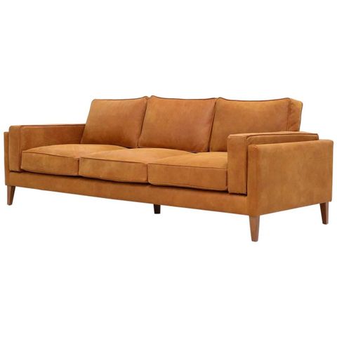 Danish Modern Cognac Leather 3-Seater Sofa At 1Stdibs pertaining to Styling Your Space with a Cognac Leather Sofa Design Inspirations