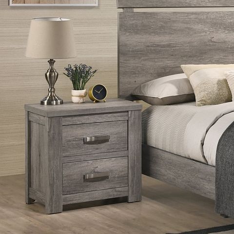Dresser And One Night Stand Set At Adam Kern Blog within Crafting Your Dream Bedroom with the Felipe Driftwood Collection