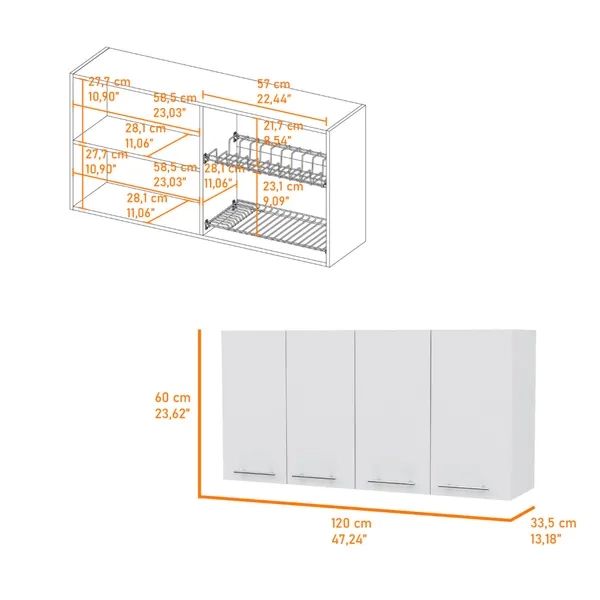 Dropship Caledon 2 Piece Kitchen Set, Kitchen Island + Upper Wall ... within Creating Your Dream Kitchen with the Austin 2-Piece Set and Kitchen Island