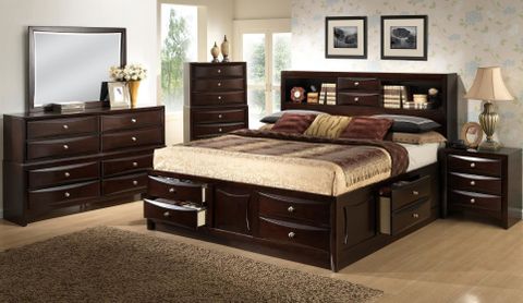 Espresso Wood Bedroom Furniture throughout Creating Your Sanctuary Exploring the Features of the 3 Piece Bedroom Set