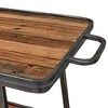 Felix 2 Tier Bar Cart Black - Adore Decor : Target with regard to Adore Decor Felix 2 Tier Wooden Kitchen Bar Cart Black