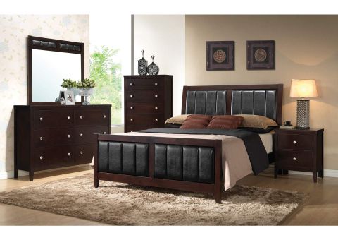 Full 4 Piece Bedroom Set Miriam's Furniture intended for Cassie Queen Wood 4 Piece Bedroom Set
