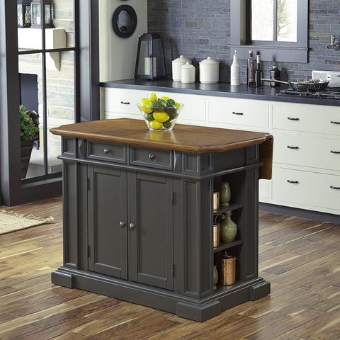 Home Styles Americana Kitchen Island - Walmart.com - Walmart.com intended for DIY or Done for You Installing Your 36-Inch Kitchen Island with Storage