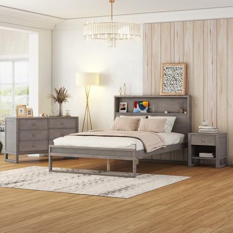 I Tested The Ultimate 3 Piece Bedroom Package And Here's Why It's A ... inside Dean Sand Full Upholstered 3 Piece Bedroom Set With Madison White Ii Dresser & 2 Drawer Nightstand