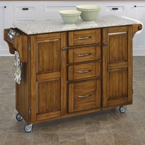 Kitchen Island With Granite Top - Ideas On Foter intended for Classic Kitchen Island Cart, Spacious Design With White Granite Top, Mahogany
