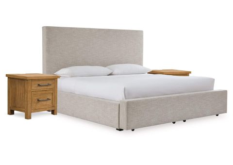 Kristiland King Upholstered Storage Bed inside Designing Serenity A Guide to Styling Your Bedroom with Nate Berkus and Jeremiah Brent