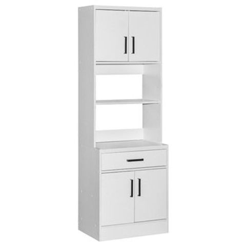 Microwave Shelf - Shop Online | Houzz with Better Home Products Shelby Kitchen Wooden Microwave Cart In White