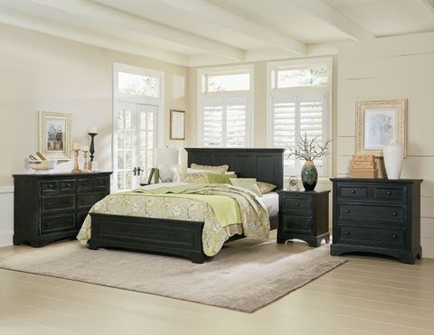 Osp Home Furnishings Farmhouse Basics Queen Bedroom Set With 2 ... pertaining to Choosing the Right Bedroom Set for Your Needs