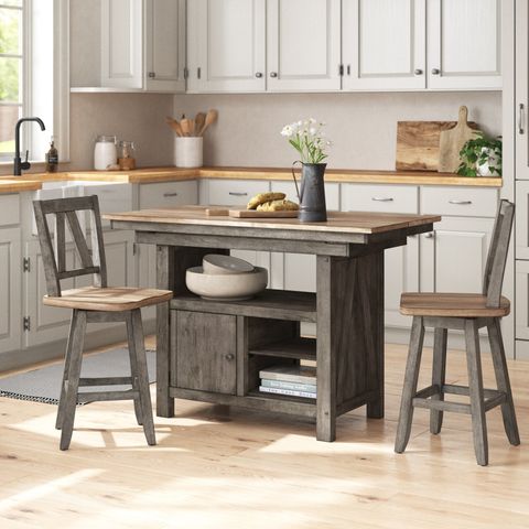 Rustic Oak Kitchen Islands At Michael Oglesby Blog throughout Acme Lona Kitchen Island, Rustic Oak And Black