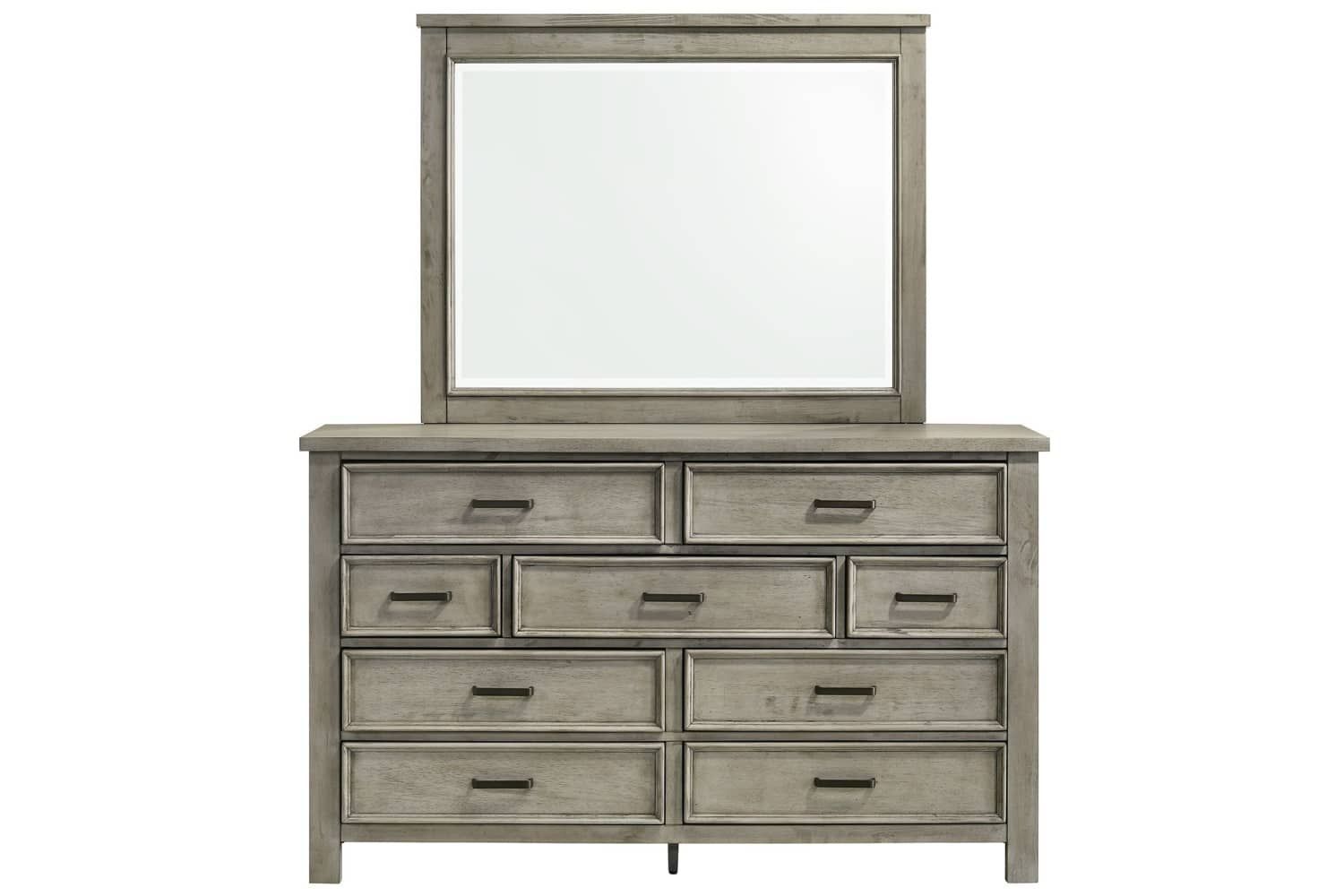 Sullivan Driftwood Gray Queen Storage 4 Piece Bedroom Set - Georgia ... in Hillsboro Full Storage 4 Piece Bedroom Set
