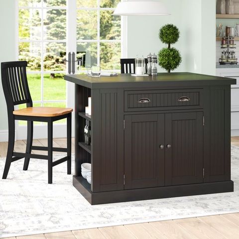 Swanscombe Kitchen Island With Granite Top | Kitchen Island With ... intended for Transforming Your Kitchen Layout: Creative Ideas with a Portable Island