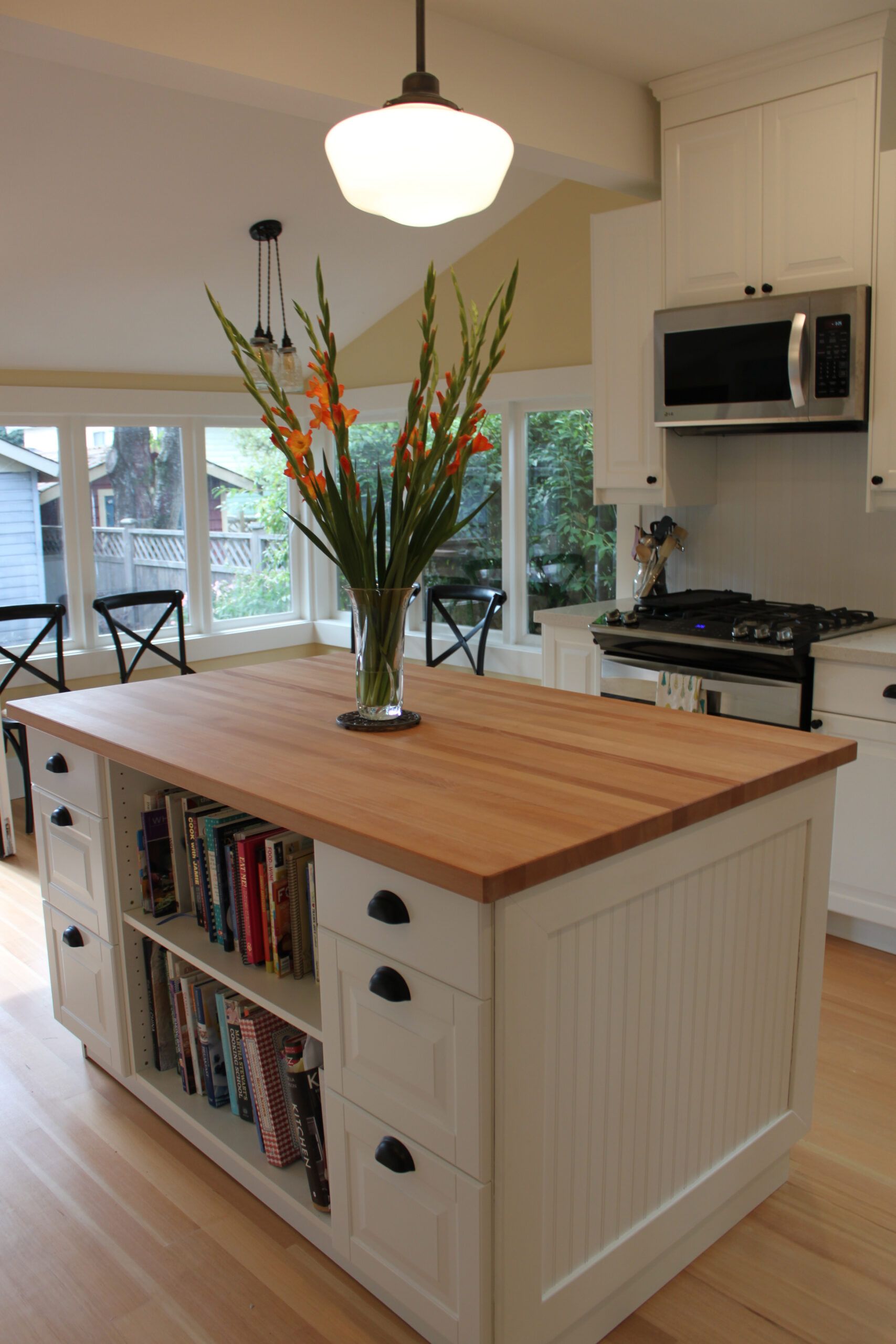 The Pros And Cons Of Open Shelving In The Kitchen for Alameda Kitchen Island With 3 Open Shelves, White/ Pine